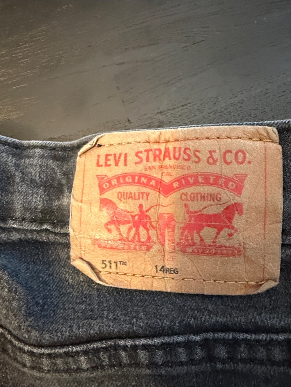 Levi’s Classic boys jeans in Light Blue size 14. You get a total of 3 pairs - Picture 6 of 9